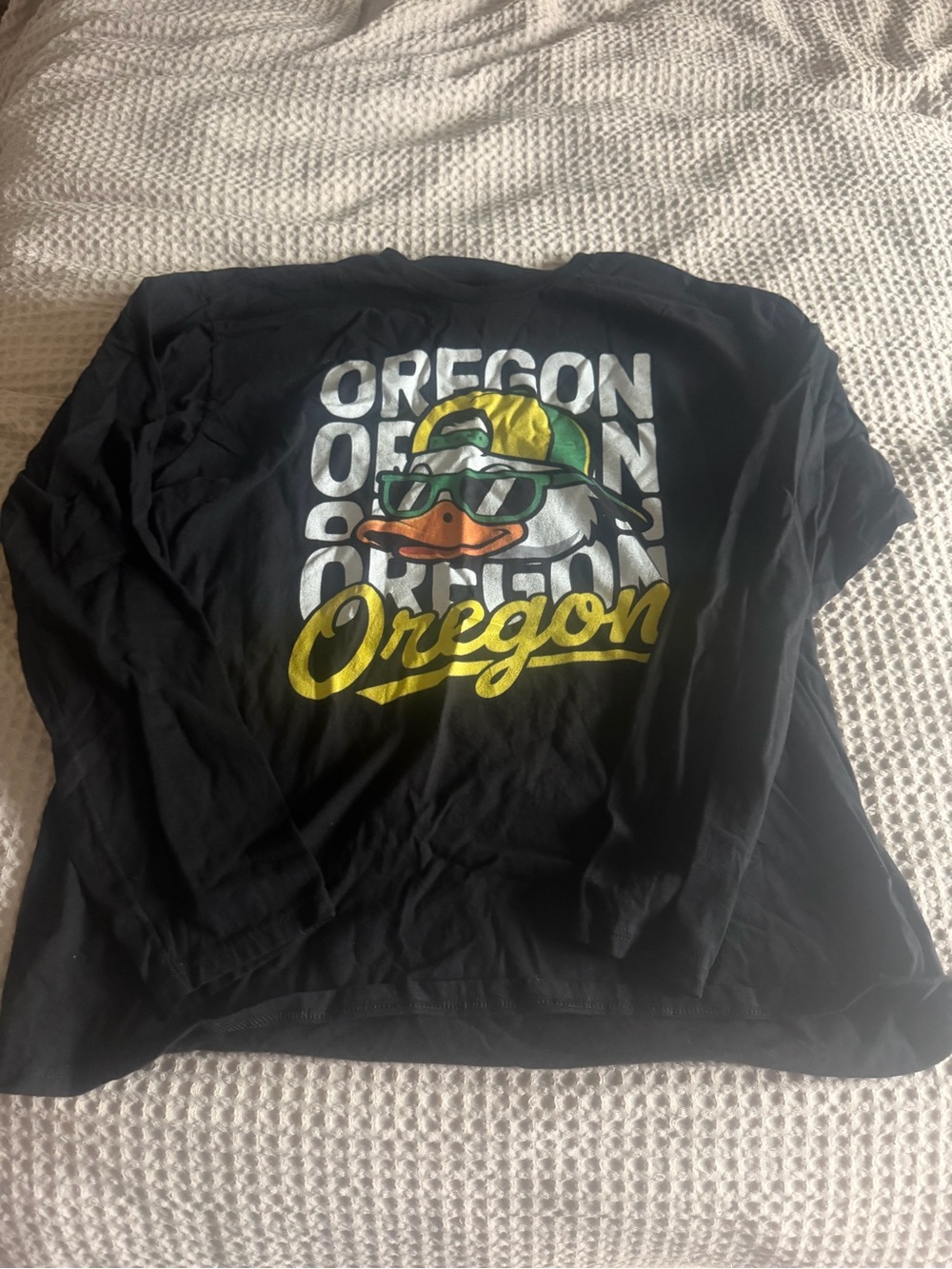 Oregon Graphic Long-Sleeve Shirt - Black